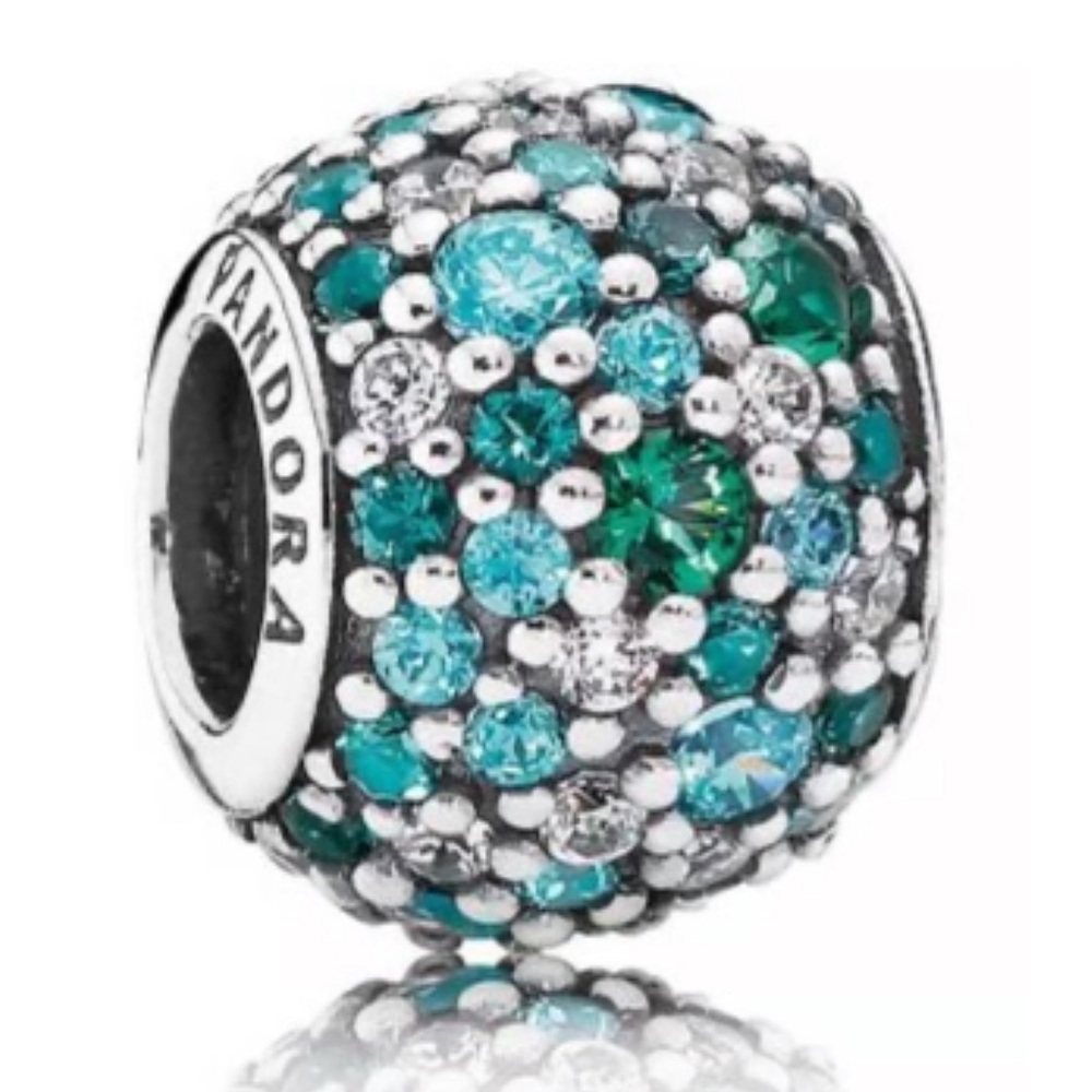 Pandora Ocean Mosaic Pave Charm